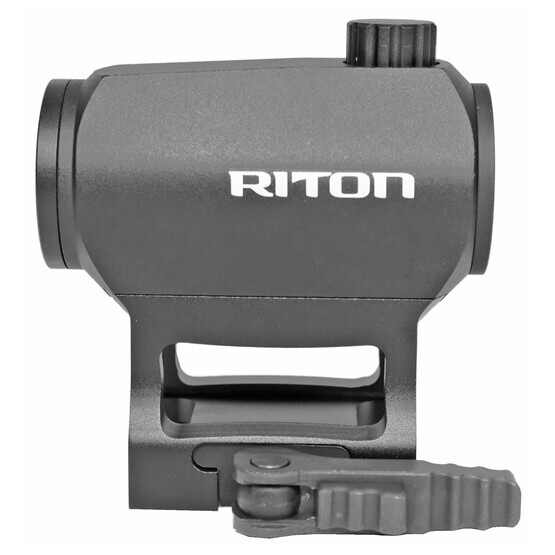 Riton X1 Tactix ARD 2 MOA Red Dot Sight includes a lower 1/3 cowitness QD mount